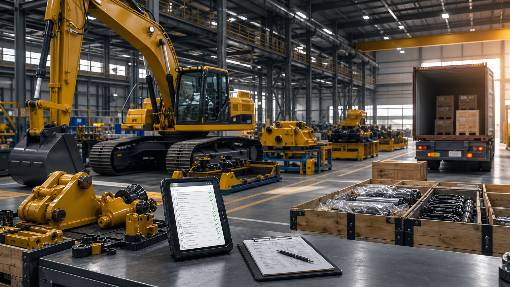 Hongli factory quality inspection and export preparation